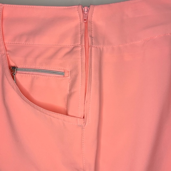 Neon Pink Skirt with Built-in Shorts - Picture 5 of 9